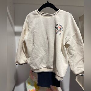 Disney Minnie 2-PIECE SWEATSHIRT & LEGGINGS SETSweatshirt with Tennis Club Logo